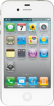 Смартфон APPLE iPhone 4S 16GB White - Мирный