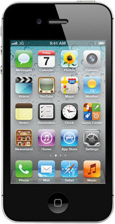 Смартфон APPLE iPhone 4S 16GB Black - Мирный