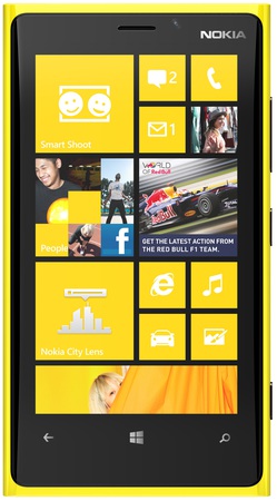 Смартфон NOKIA LUMIA 920 Yellow - Мирный