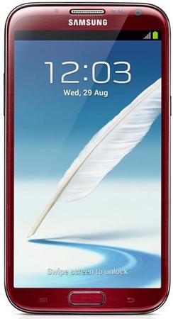 Смартфон Samsung Galaxy Note 2 GT-N7100 Red - Мирный